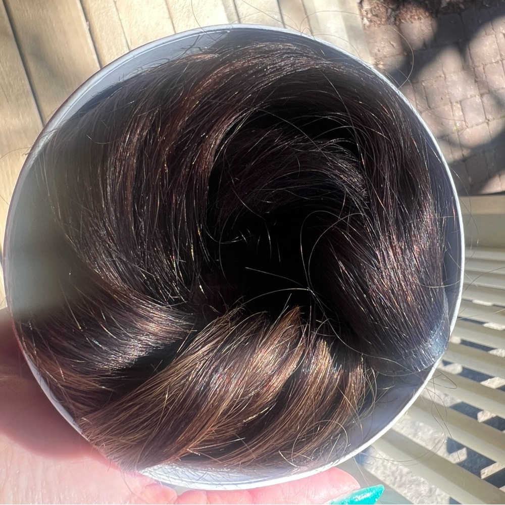 Luxy 12” Mocha Brown Bayalage Thinning Hair Fill-Ins LIKE NEW